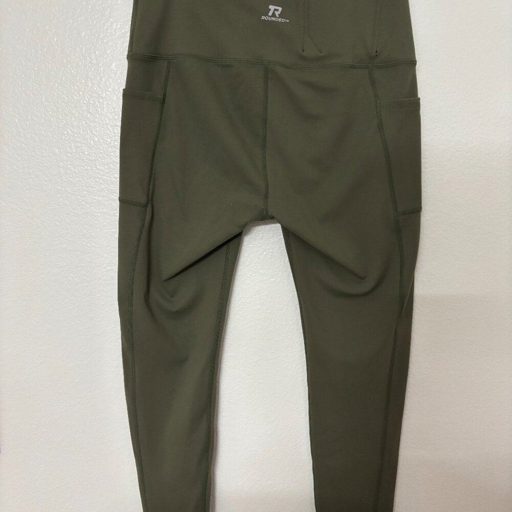 Rounded Concealed Carry Leggings - Python Green -… - image 1